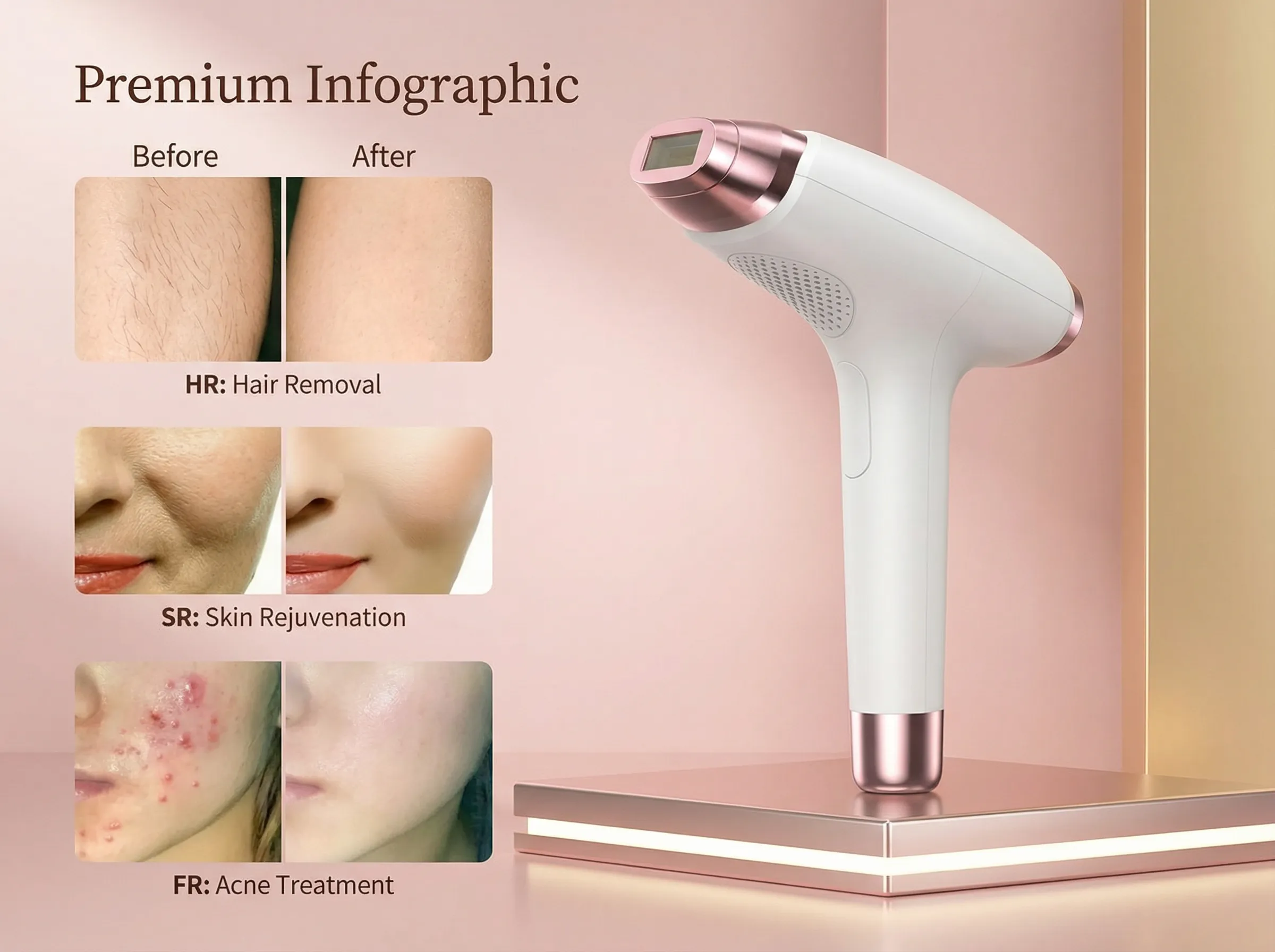 Behandeling effect laser ontharen thuis